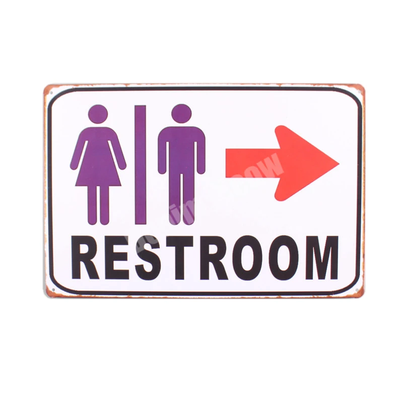 Cartello Metallico Divertente No Poop Zone – 20,3x30,5 Cm, Arredamento Retrò Per Bar, Giardino, Casa