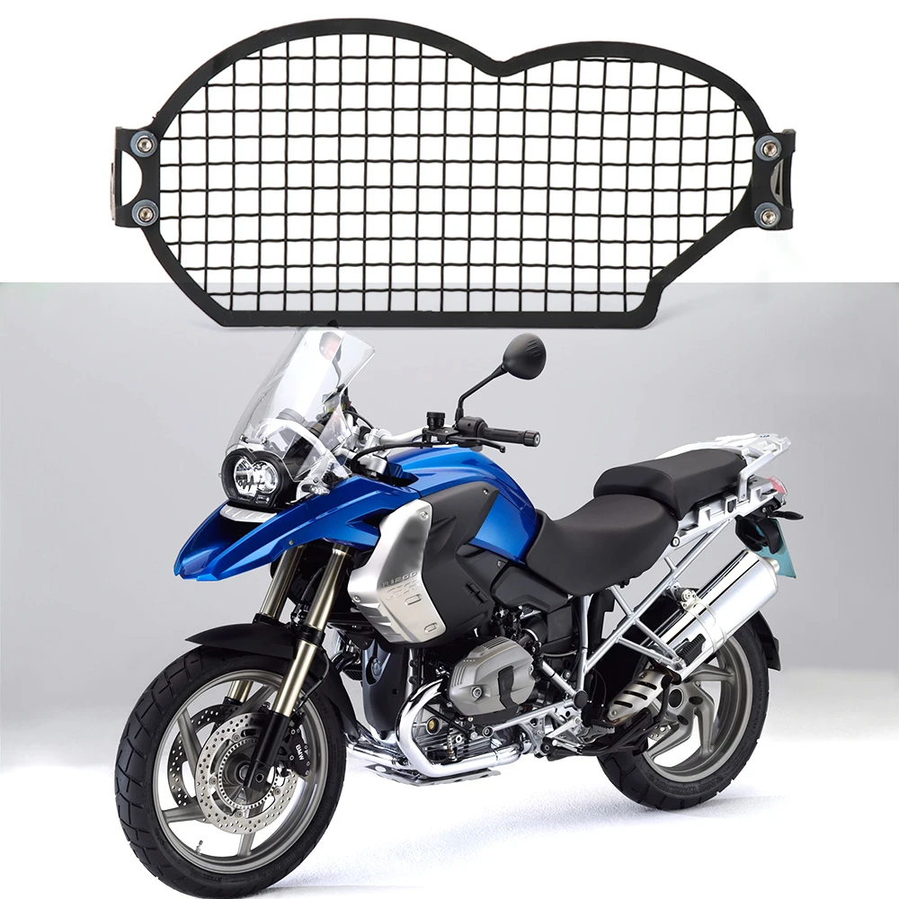 Для BMW R 1200 GS R1200GS Adv R1200GSA 2004 2008 2011 2012 стальная защитная накладка на фару Мотоцикла