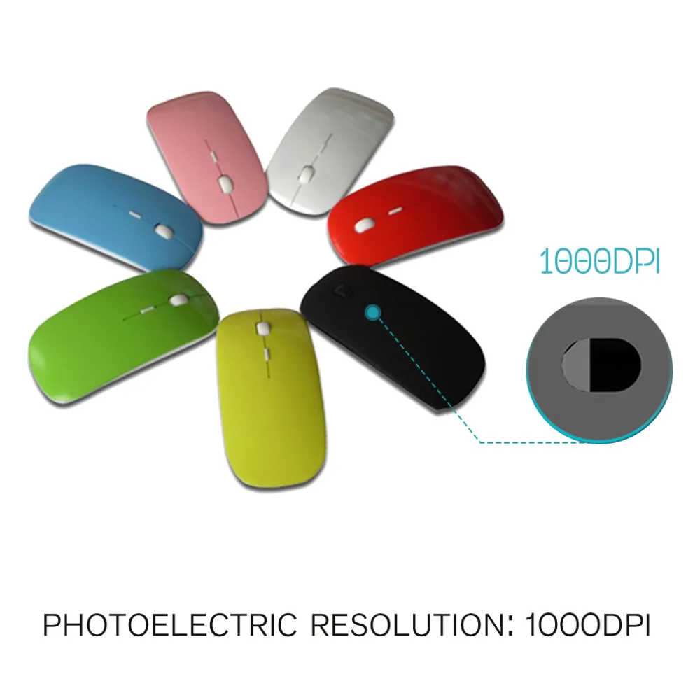 

For PC Laptop Optical Mouse 2.4GHZ Gaming mouse 2.4G Wifi 1000DPI game mouse USB wireless gamer Optics mice dropshipping mause
