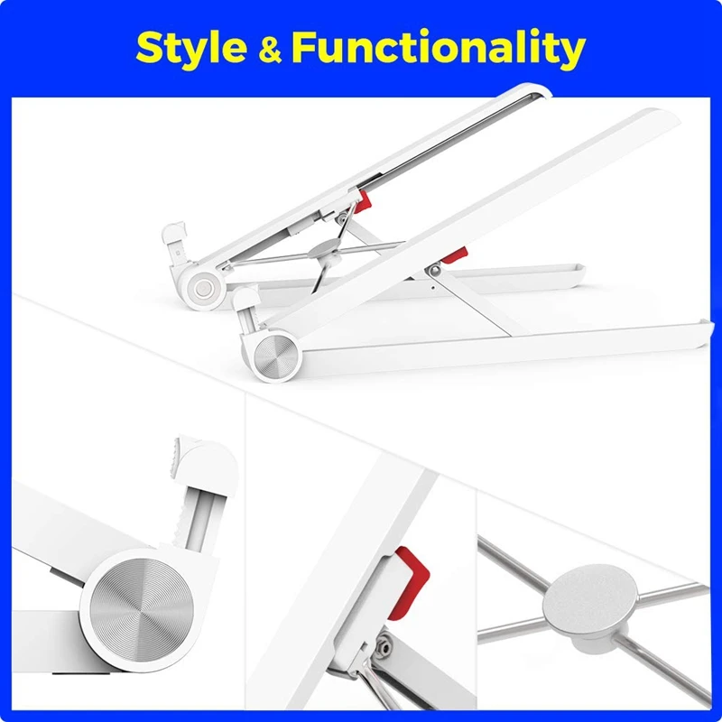 Подставка для ноутбука, Портативная подставка для ноутбука, Складная Настольная подставка для ноутбука, регулируемая Эргономика зрения