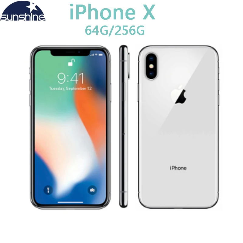 Apple iPhone X Unlocked Original Entsperrt 4G LTE handy 5,8 ''12.0MP 3G RAM 64G/256G ROM Gesicht ID Handy iPhone xiPHone X Apple iPhone X Unlocked Original Entsperrt 4G LTE handy 5,8 ''12.0MP 3G RAM 64G/256G ROM Gesicht ID Handy iPhone xiPHone X