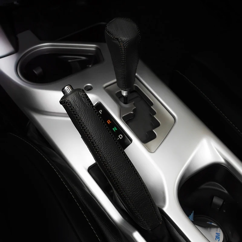 Для Toyota RAV4 RAV 4 кожаная центральная консоль переключения передач декоративный рукав ручной тормоз защитный рукав автомобильные аксессуары