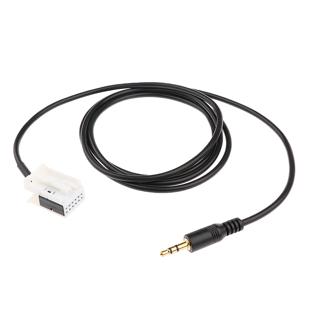 3.5mm Male AUX Connector Cable - CD Audio Line Input Cord Adapter for Citroen C4