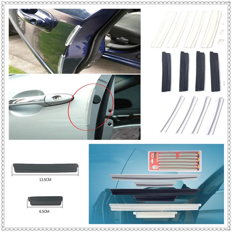 car Side Door Edge Protective Strip Scrape Bumper Guards for Ford Expedition EcoSport Kuga F-Series Escape SVT Reflex Freestar | Автомобили