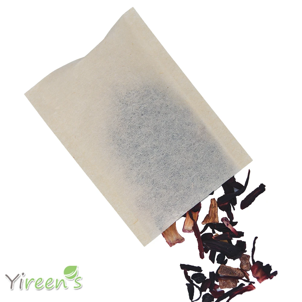 Filtros de papel de filtro de sellado térmico desechables sin lejía, de pulpa de de grado alimenticio, ideal para café en polvo, 100 piezas, 60x80mm|Coladores de té| - AliExpress