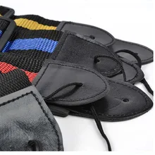 Горячая 95 см-158 см регулируемый прочный ремень для гитары из нейлона электрическая акустическая бас-гитара ремень Пояс для укулеле с концами из искусственной кожи