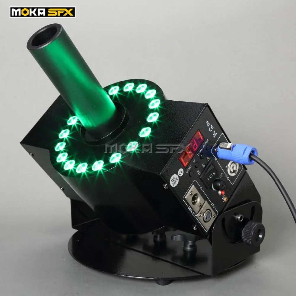 Led CO2 струйная машина RGB 18*3 Вт Spary 8-10 метров Led Disco CO2 противотуманная машина с DMX 512 control/MK-C18