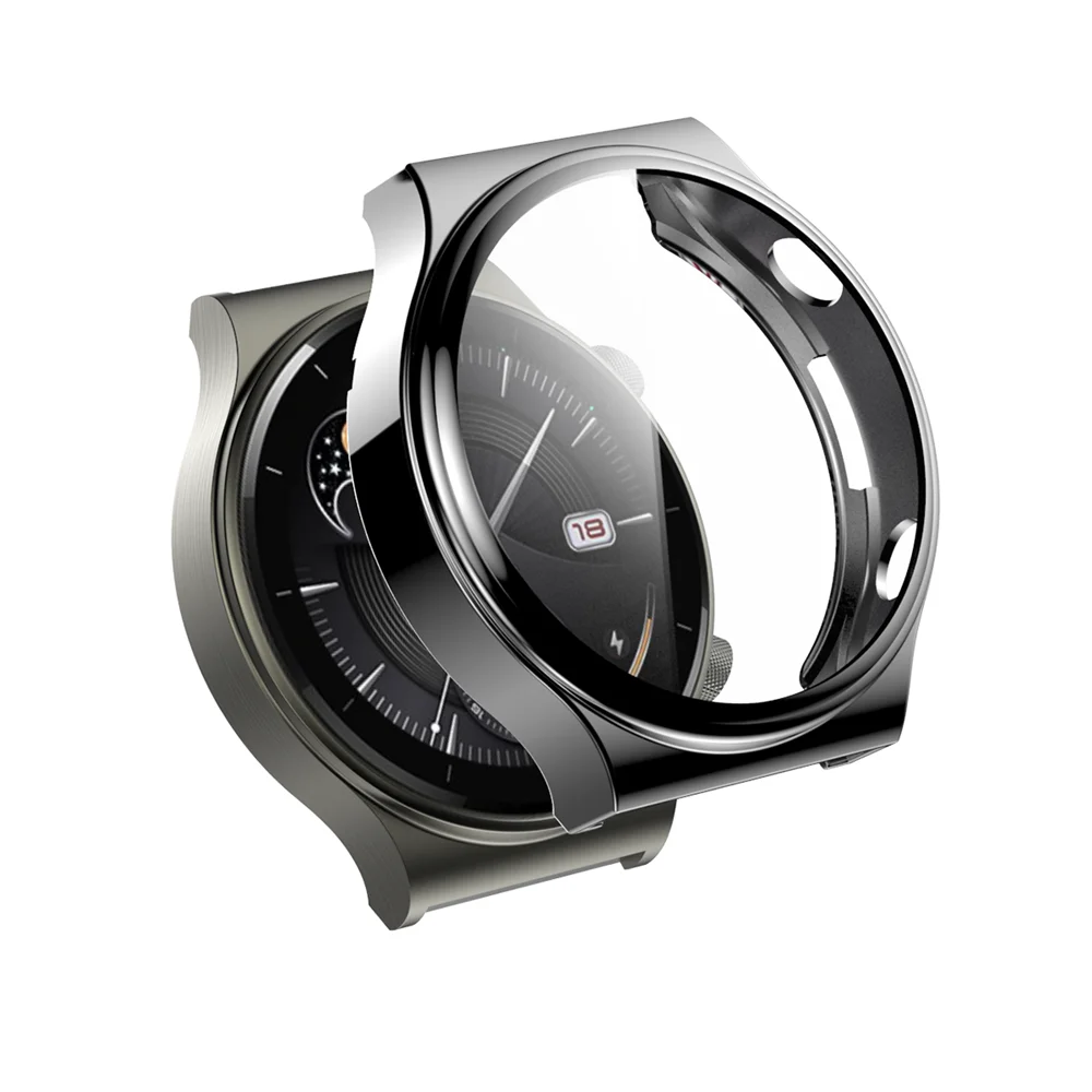 Premium 360° Protective Case Cover for Smartwatch - TPU Screen Shield and Frame