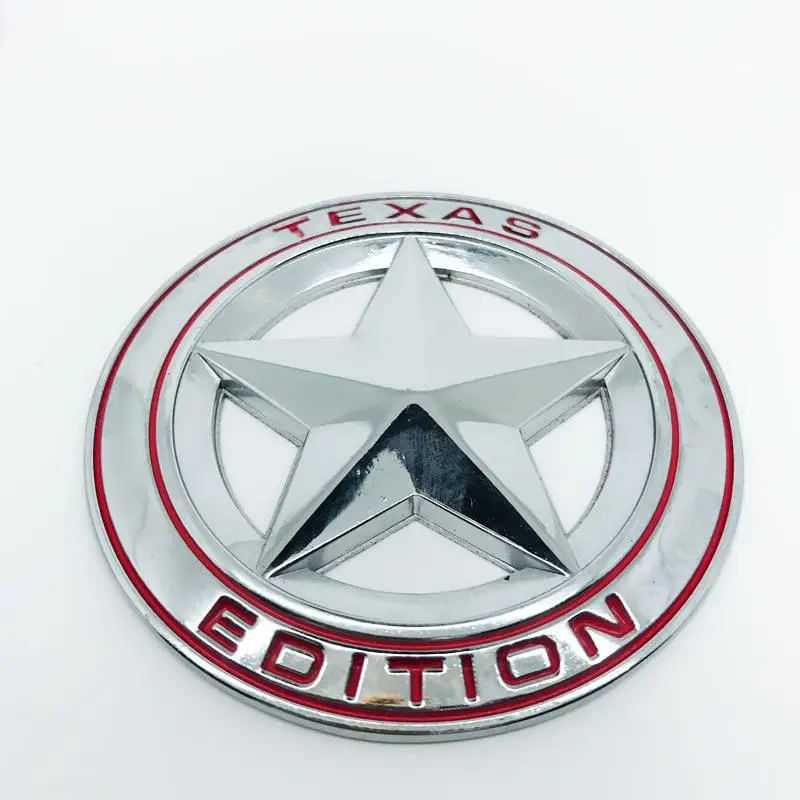 1 шт. 3D значок эмблема «Texas Edition» звезда Trail Rated 4X4 эмблема Limited металлические наклейки для автомобиля для JEEP Cherokee Wrangler Grand стайлинга автомобилей - Название цвета: M-1