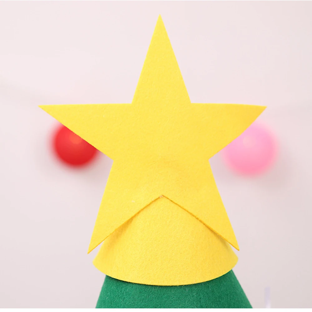 Развлечение Войлок Сделай Сам нетканый материал Сделай Сам Рождественская елка Рождественское украшение изысканные прочные вечерние самоклеющиеся для детей