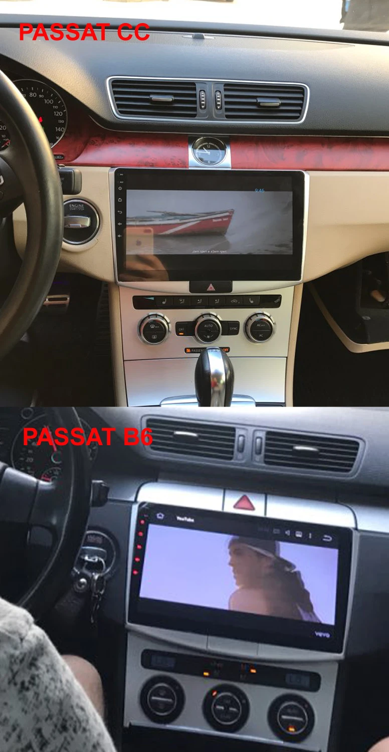 HFCYJIA 10," Автомобильный магнитофон для Volkswagen Passat CC B6 B7 Android 8,0 система gps Navi приемник Google wifi BT SWC RDS радио