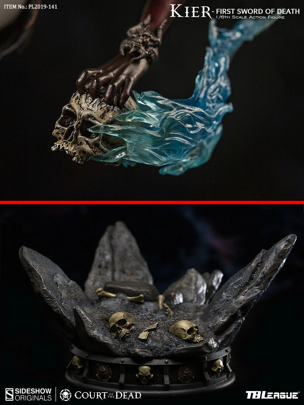 1/6 масштаб TBLeague x Sideshow PL2019-141 1/6 суд смерти Kier валькири мертвой фигуры художественный для фанатов Коллекционирование подарков