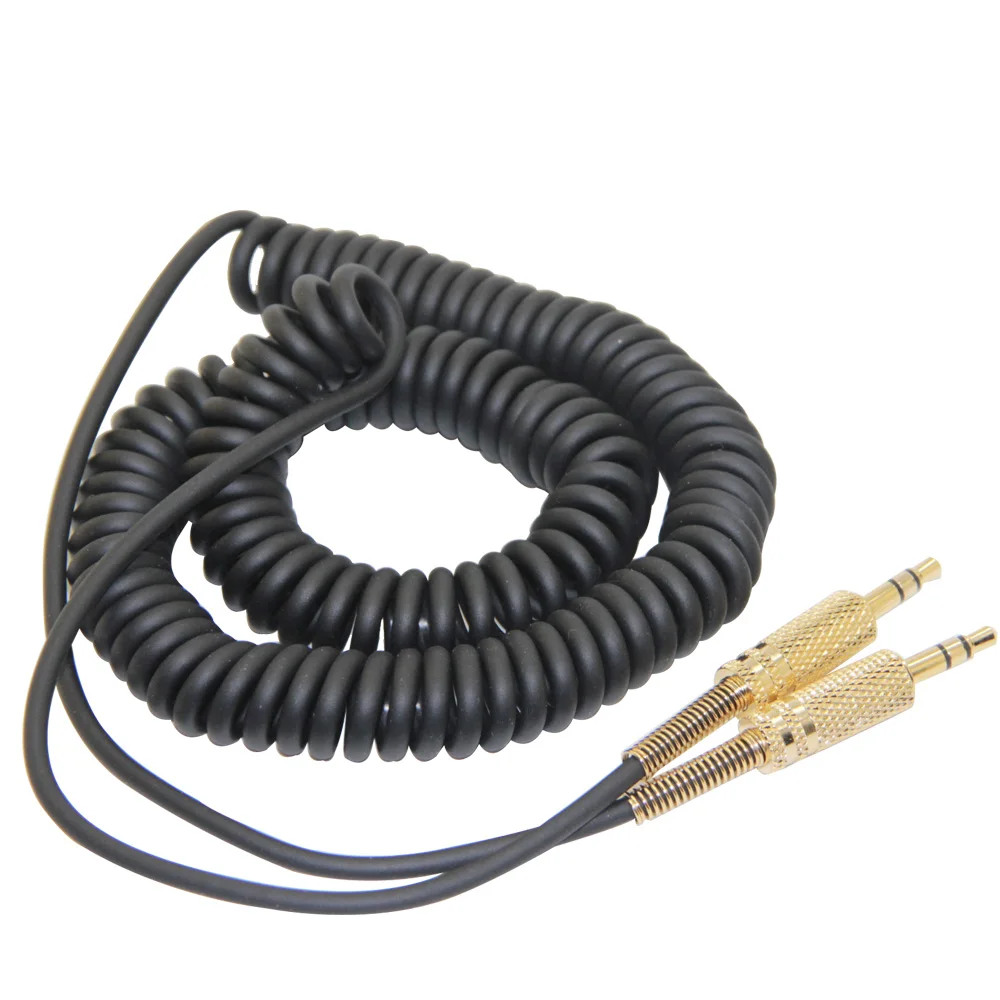 OFC Replacement Spring Coiled Aux Cable Extension Cord For Marshall Action Stanmor Woburn Kilburn Stockwell I II III Speaker