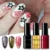 NICOLE DIARY Nail Art Stamping Polish Gold Silver Black White Nail Art Plate Printing Polish Лак Nail Art Decoration