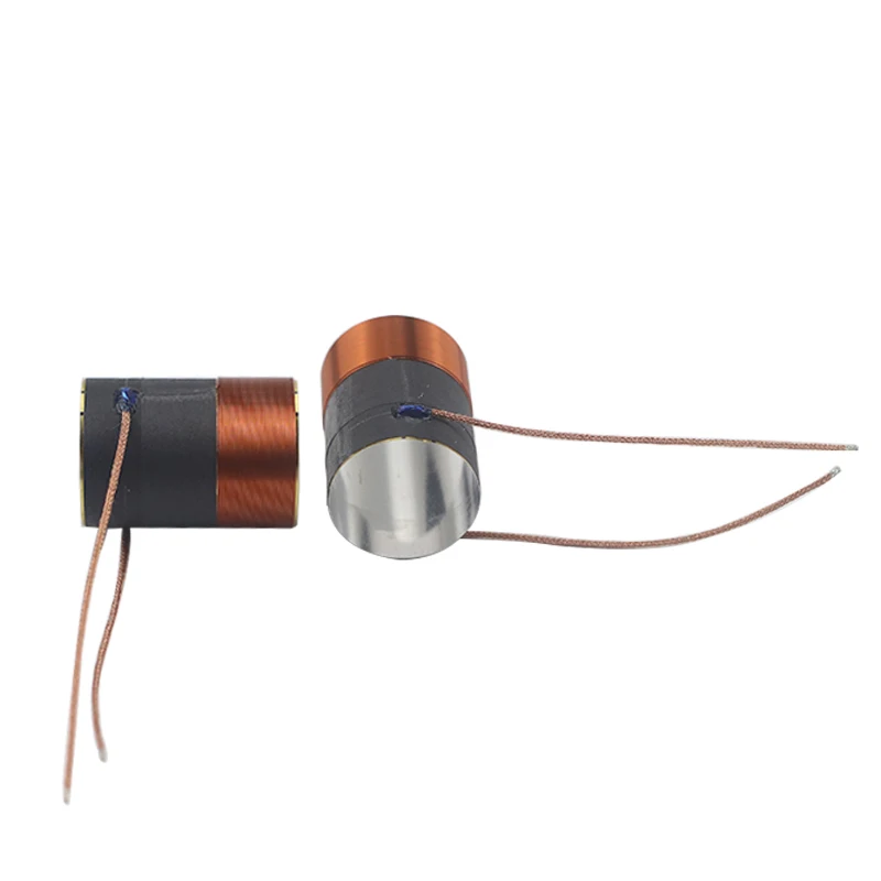 GHXAMP 25,5 мм 4OHM 8OHM динамик звуковая катушка плетеный провод свинцовая звуковая катушка 25,5 средняя бас запчасть для динамика катушка 2 шт