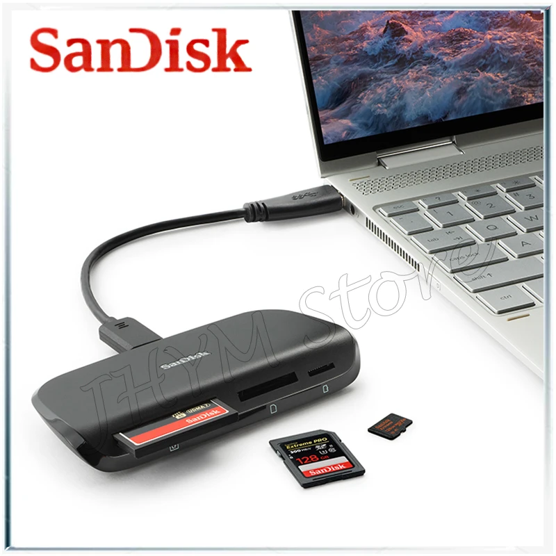 Sandisk imagemate pro smart micro sd кардридер usb 3,0 аксессуары для ноутбуков letor de tarjeta leitor кардридер памяти lector sd