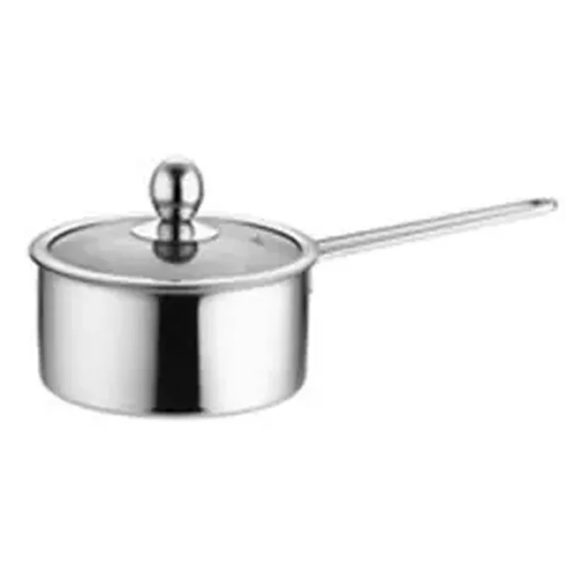 Soup Pot Milk Pot Stainless Steel Snow Pan Right Angle Pot Shabu-shabu Non-stick Cooker Porridge Pot Induction Pot Instant Pot