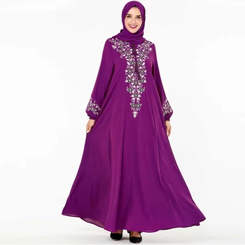 

Abaya Turkey Muslim Dress Moroccan Kaftan Dubai Islamic Clothing Abayas For Women Caftan Marocain Robe Islam Hijab Dress Djelaba