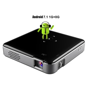 

Projector 4K Android 7.1 8GB Pocket Projector Full Hd 1080P DLP Video Beamer Mini Projector Wifi PR45001 PR45001