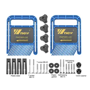 

Extended Feather Loc Board Set Double Featherboards for Table Saws Router Tables