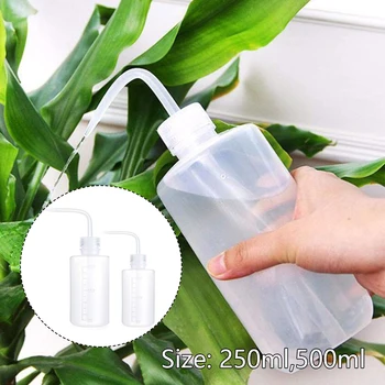 

250&500mL Water Beak Pouring Kettle Tool Succulents Plant Flower Watering Can Squeeze Bottles With Long Nozzle Beak Dropper