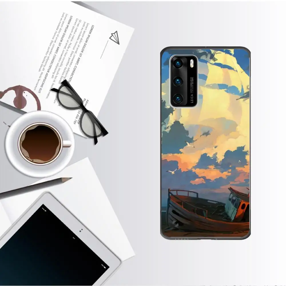 Чехол Морской берег лодочный протектор круглый защитный рукав защита от