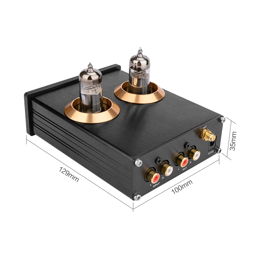 AIYIMA Buffer Hi Fi 6J5 (обновленный 6J1) Bluetooth 4 2 5 0 ламповый усилитель стереоусилитель с