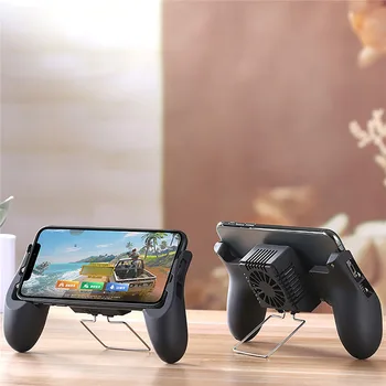 

Phone Controller Gamepad with Cooler for PUBG Mobile Phone Game Fast Cooling Joystick Hand Grip Holder Game Accessories