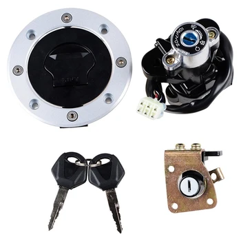 

Ignition Switch Seat Gas Cap Lock Key for Suzuki GSXR 600/750/1000 01-02 DL1000