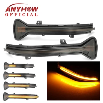 

ANYHOW 2X For BMW 3 Series G20 G28 2019 2020 Rearview Mirror Streamer Light Smoked Shell For G21 G2X LED Turn Signal Light