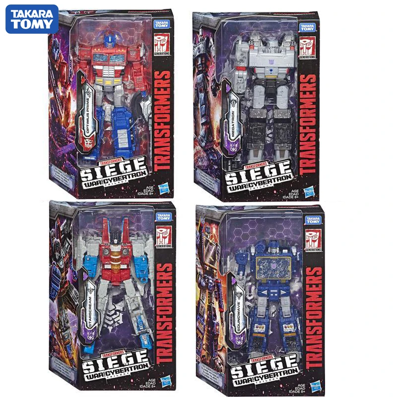 Takara Tomy металлическая часть 18 см в осажденной серии Автоботы фигурка деформации робот детский подарок Игрушки Трансформеры автомобиль
