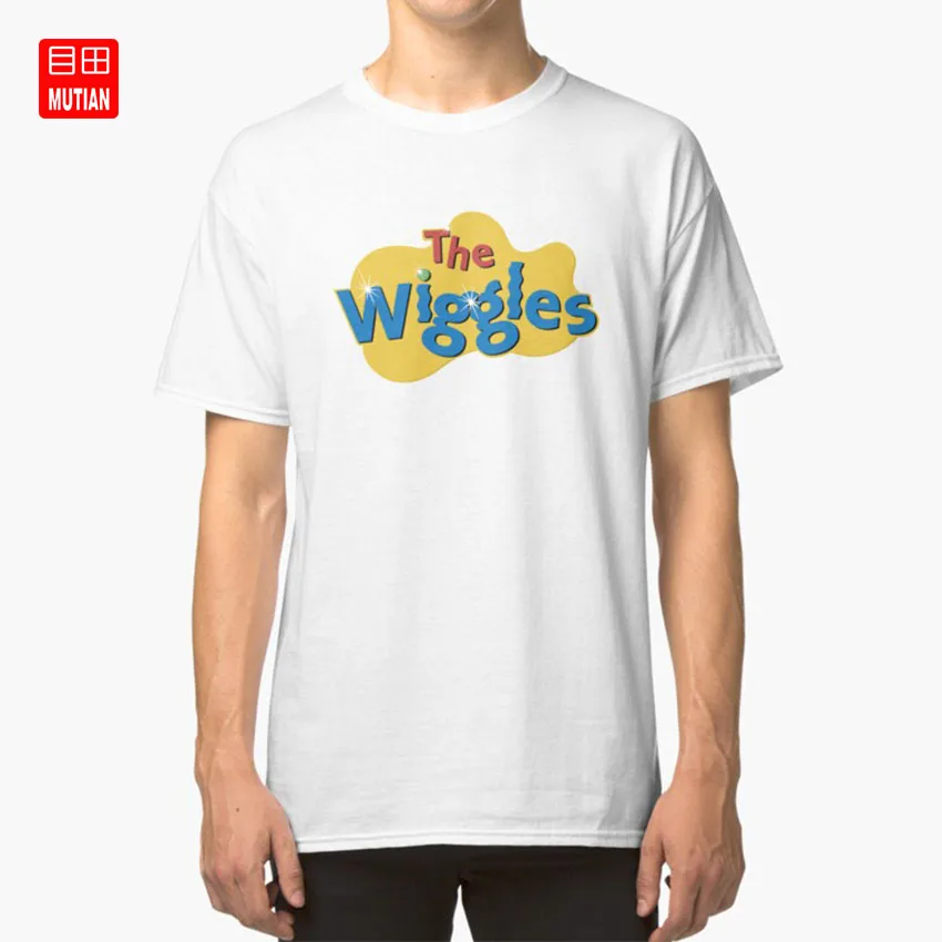 The wiggles футболка the показать сериал wiggly show ready steady wiggle pbs sprout nick jr greg page 1 | Мужская