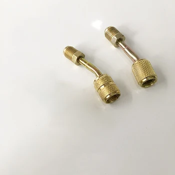 

1PC Refrigeration Tool Convert Adapter Metric Dg4 Inch System 1/4 Air Conditioning Pipe Connector Copper Safety Valve Household