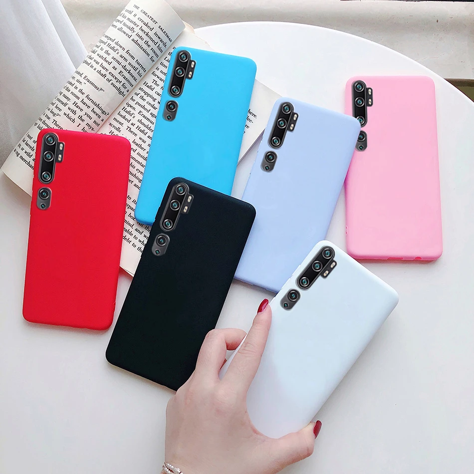 Xiaomi Mi Note 10 Lite Funda Anti-Shock transparente