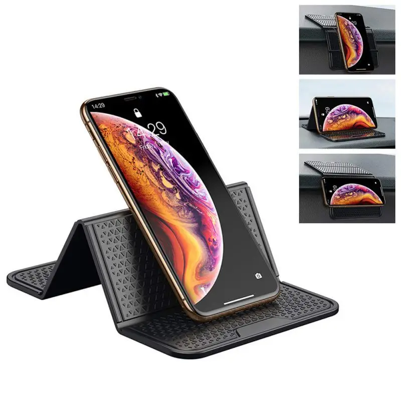 

2019 Newly 1PCS Universal Anti-Slip Car Dashboard Sticky Gel Pad Mount Holder Mat Washable Foldable Non-Slip Mat