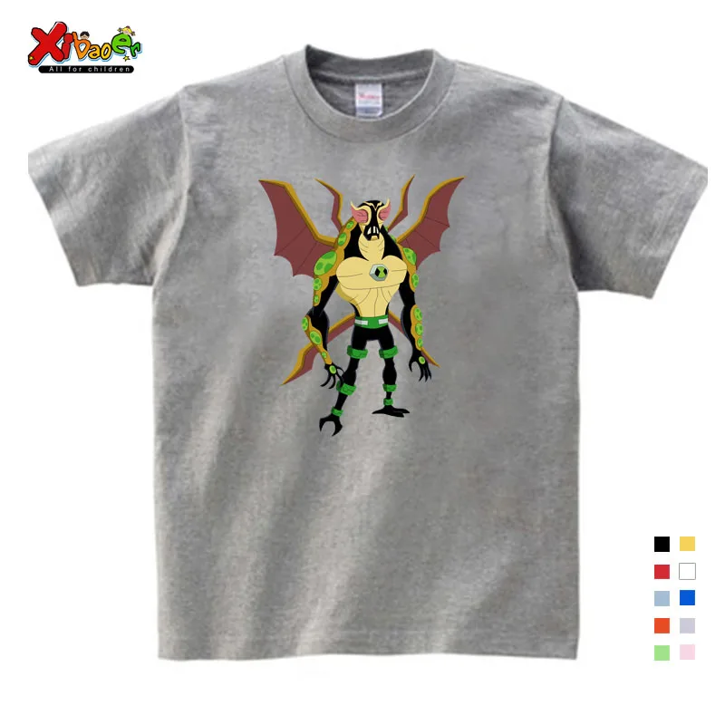 Коллекция года, Детская футболка Omnitrix Ben 10 настоящая детская футболка летние топы для малышей, для мальчиков и девочек, футболки с героями мультфильмов, розовая одежда