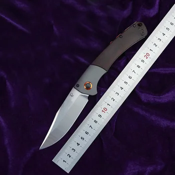 

TIGEND New 15080 Dymondwood / G10 Steel Handle D2 Blade Folding Knife Survival EDC Tool Camping Hunting Outdoor Pocket Kitchen