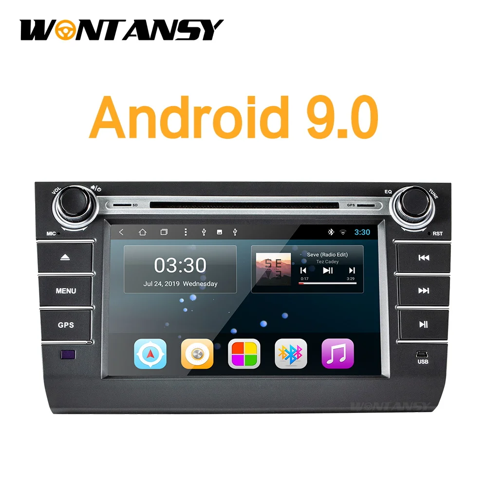 Wontansy android 9,0 автомобильный dvd для Suzuki Swift 2004 2005 2006 2007 2008 2009 2010 dvd плеер навигации