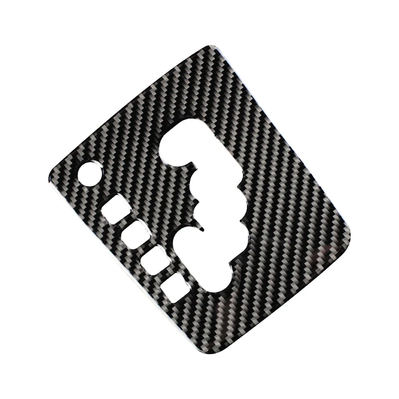 

For Subaru Forester 2008-2012 interior modified carbon fiber center console gear position water cup panel sticker