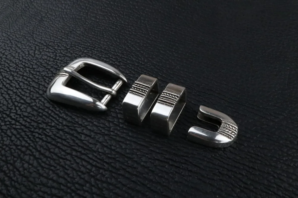 DIY кожевенное ремесло аппаратное обеспечение 1 ''(25 мм) SRT Американский Западный веревочный шаблон пряжки ремня набор 903362S-25