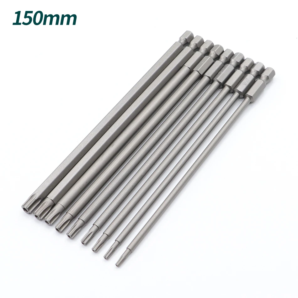 to plane wood 8pcs/12pcs 150mm/200mm T10-T30 Magnetic Torx Screwdriver Bits Set Electric Screwdriver head T10, T15, T20, T25, T27, T30 hand plane set