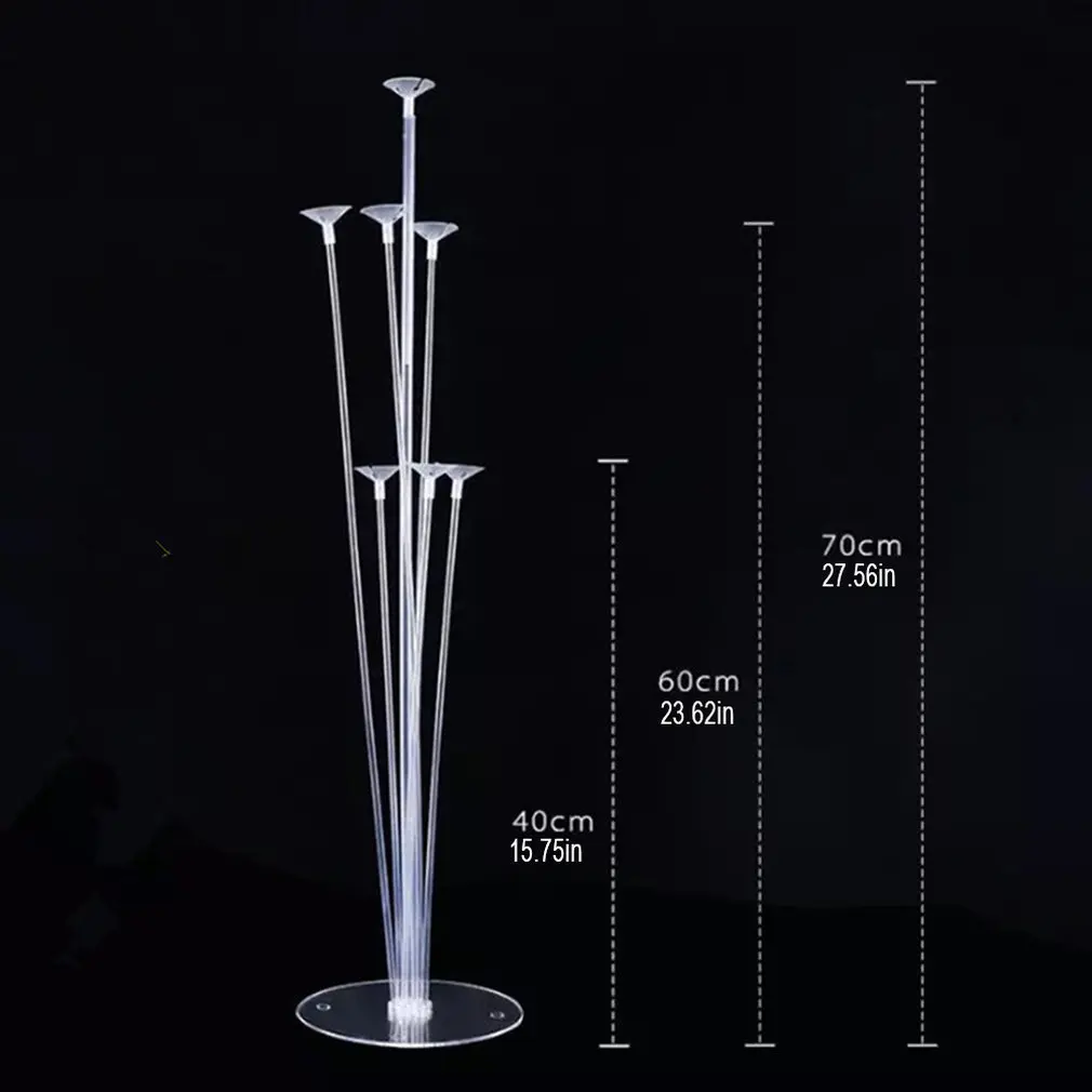 

Birthday Party Decorations Plastic Balloons Stand Table Floating Balloon Support Rack For Wedding Party Balloon Stand