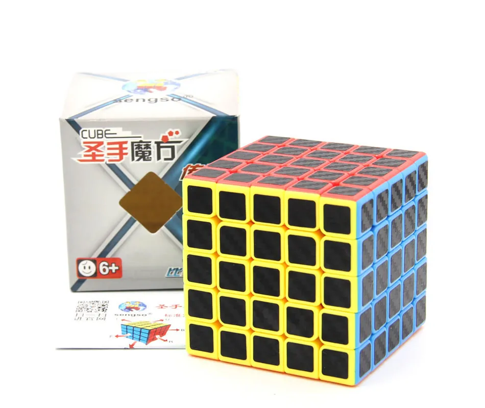 ShengShou Легенда углеродного волокна Стикеры 2x2x2 3x3x3, 4x4x4, 5x5x5, волшебный куб, набор 2x2/oneplus 3/OnePlus x 3 4x4 5x5 скоростная головоломка, развивающие игрушки