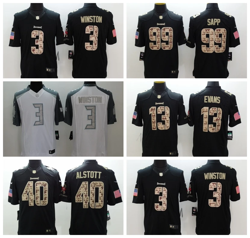 stitiched, Tampa Bay, GERARD McCoy, Vincent Jackson, Lavonte David, Doug Martin, Mike Evans, Jameis Winston. Для мужских Джерси