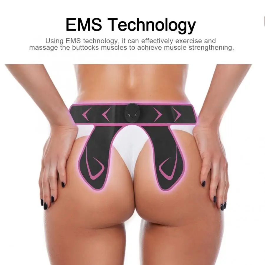 Бытовой умный EMS, тренажер для бедер, ягодицы, подтяжка для ягодиц, фитнес-массажер, электрический вибрационный стимулятор мышц, l