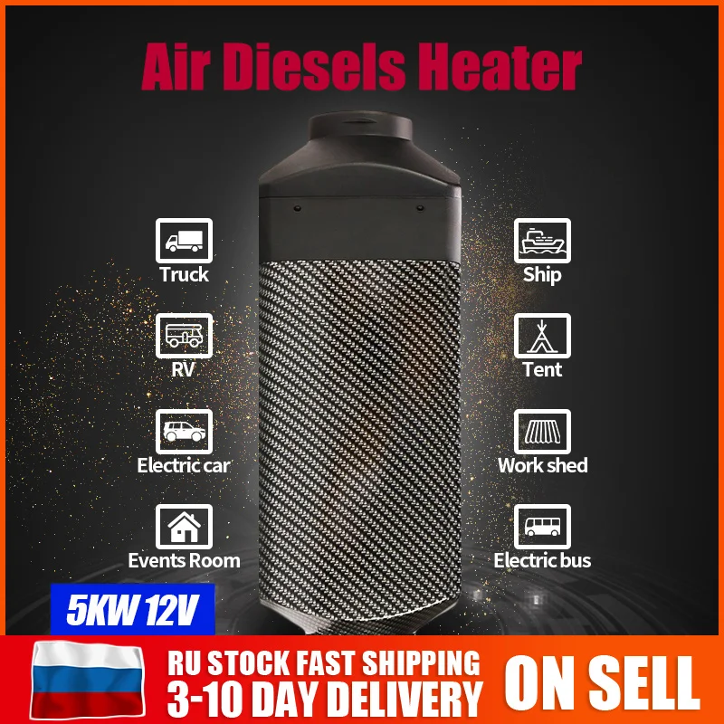 5KW/8KW 12V Car Air Diesels Heater For Eberspacher Parking Heaters with Remote Control LCD Monitor For Motor Trucks Trailers Bus