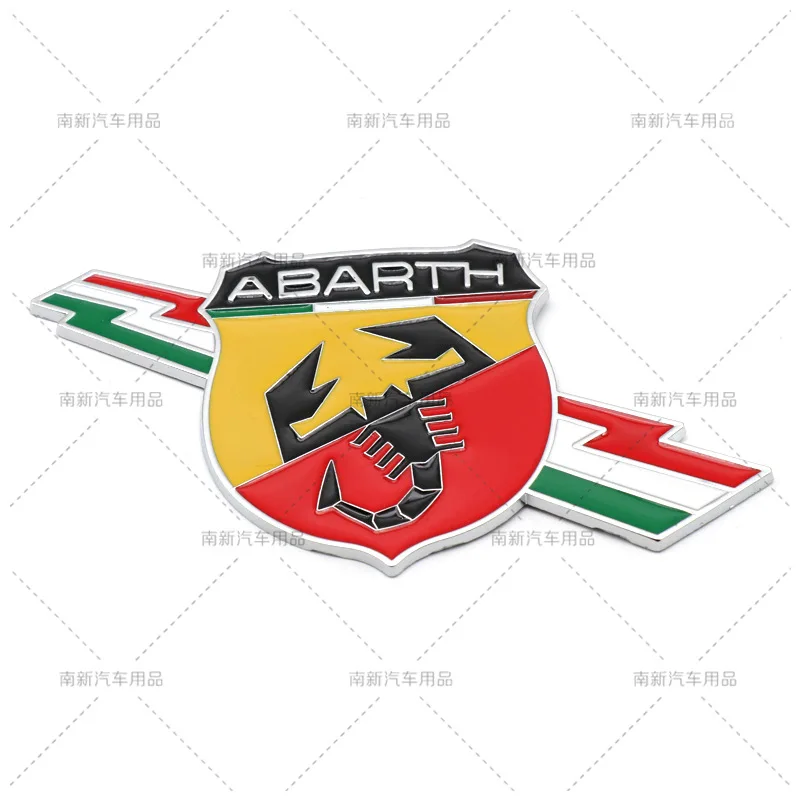 Аббас автомобиль ABARTH логотип изменение наклейки с изображением скорпиона государственный флаг Италии наклейка на бампер Fiat Tefei Сян(сочетание ароматов риса и орехов) только в том случае