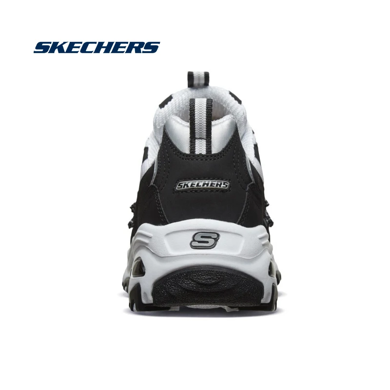 Skechers/Новое поступление; повседневная обувь; Женская Удобная обувь на платформе для любителей ходьбы; обувь для папы на плоской подошве; женская обувь; 13090-BKW