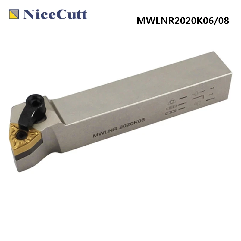 Токарный станок Nicecutt MWLNR/L 2020K06 2020K08 внешний токарный инструмент для токарной