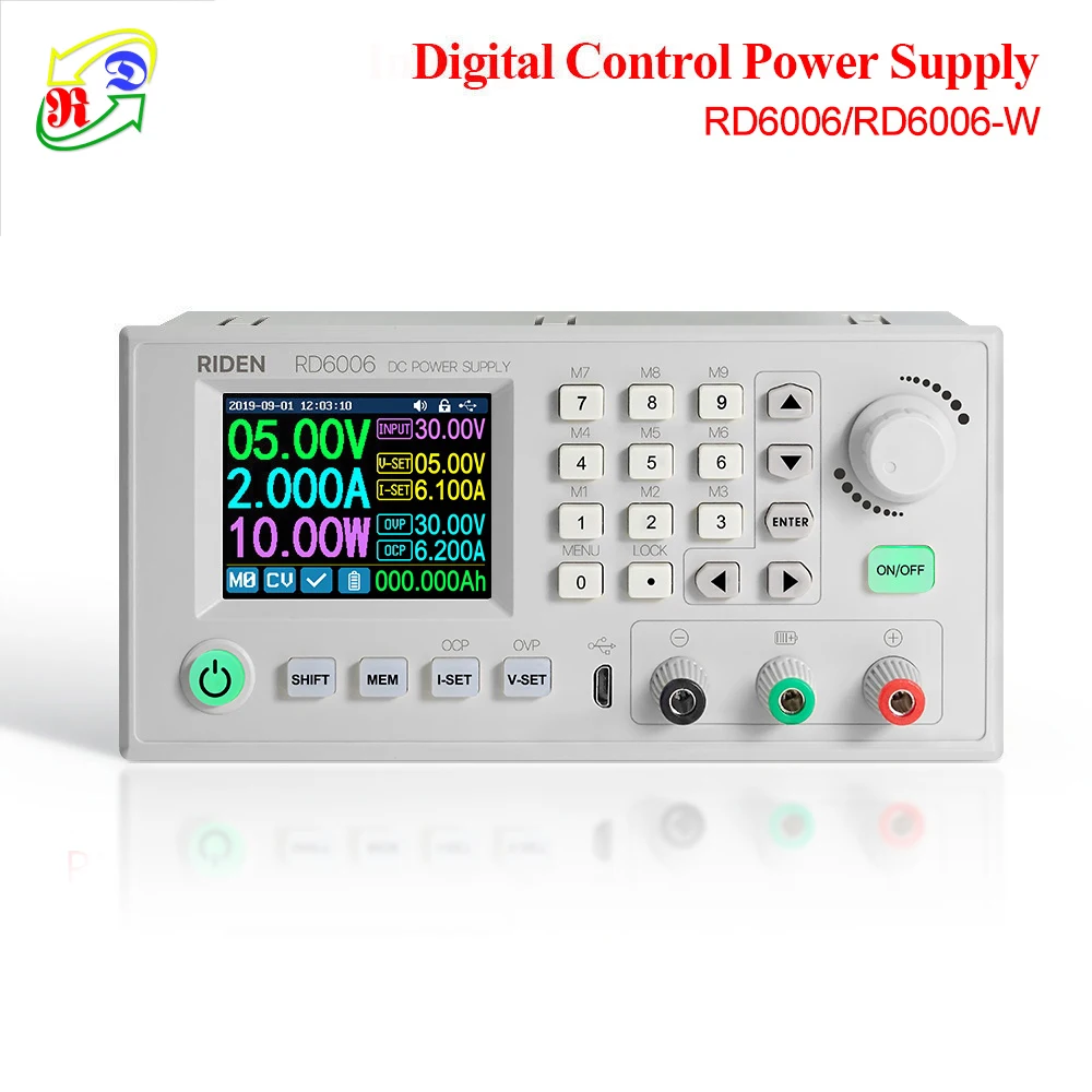 RD RD6006 RD6006W USB WiFi DC- DC Voltage current Step-down Power Supply module buck Voltage converter voltmeter 60V 6A aa